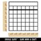 Fill In Blank Calendar Goal Habit Tracker Planner Journal Square Rubber Stamp for Stamping Crafting